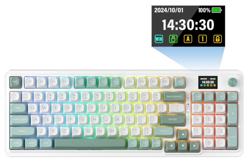 Redragon Redragon K719 Wireless Gasket Gaming Keyboard